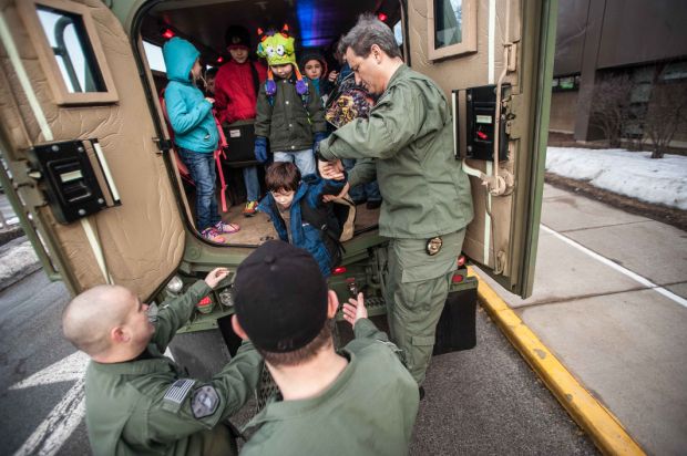 Securely transported students